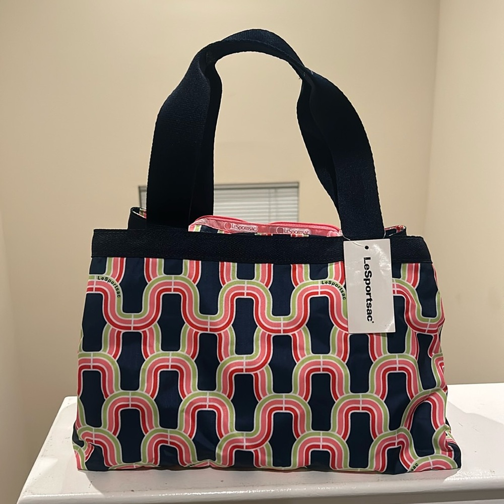 LeSportsac Molly Rollerderby Handheld Tote Bag - New Condition